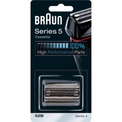 Braun 52B Head Replacement Pack Black - Ultimate Shaving Precision & Comfort